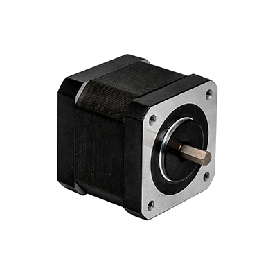 NEMA 17 bipolārs 1,8 grādu 0,24 Nm (33,3 oz-collas) 1,33 A 2,8 V 42 x 42 x 33 mm 4 vadu pakāpju motors
