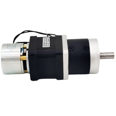 NEMA 17 zobratu pakāpju motors ar bremzēm